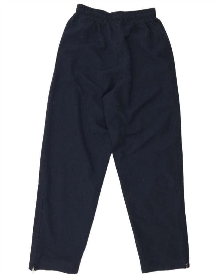 ADIDAS Womens Tracksuit Trousers UK 12 Medium Navy Blue Polyester