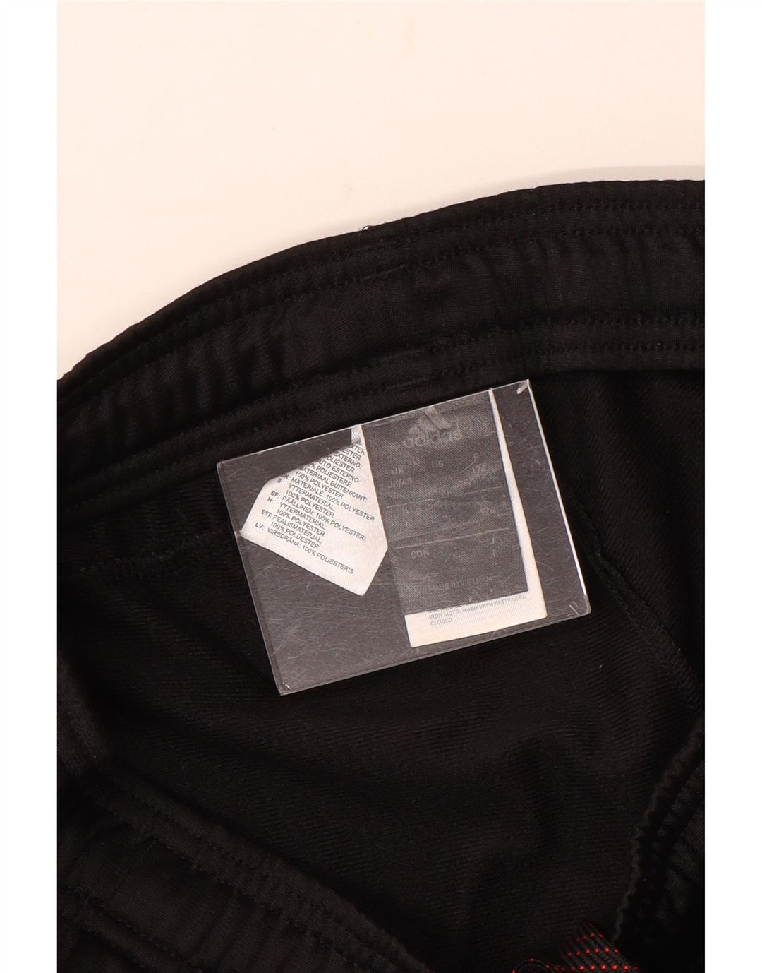 Adidas Mens Tracksuit Trousers UK 38/40 Medium  Black Polyester