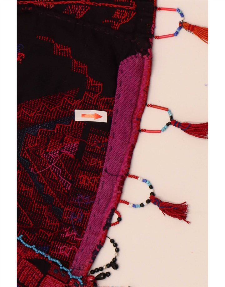 Vintage Womens Waistcoat UK 14 Medium Multicoloured Geometric Aztec