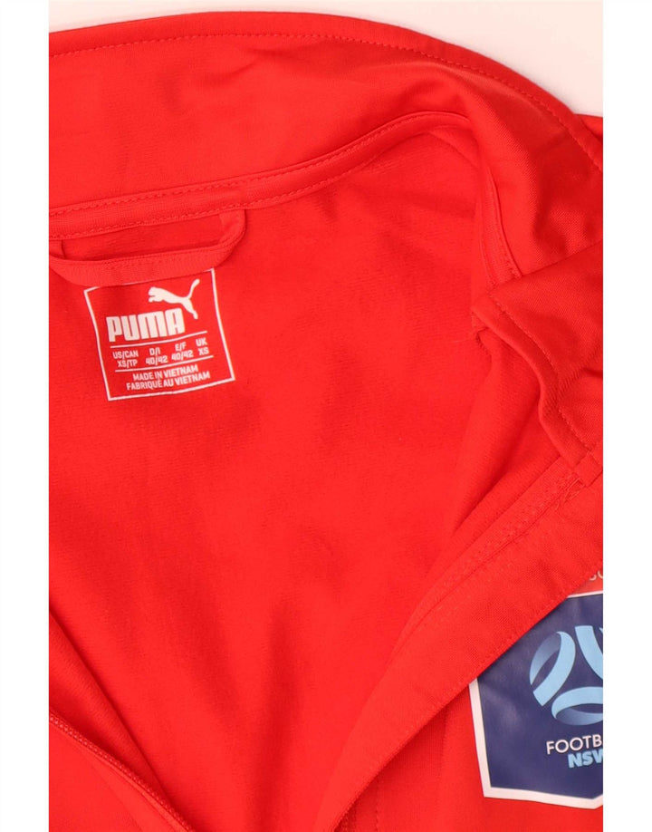 Puma Mens Tracksuit Top Jacket XS Red
