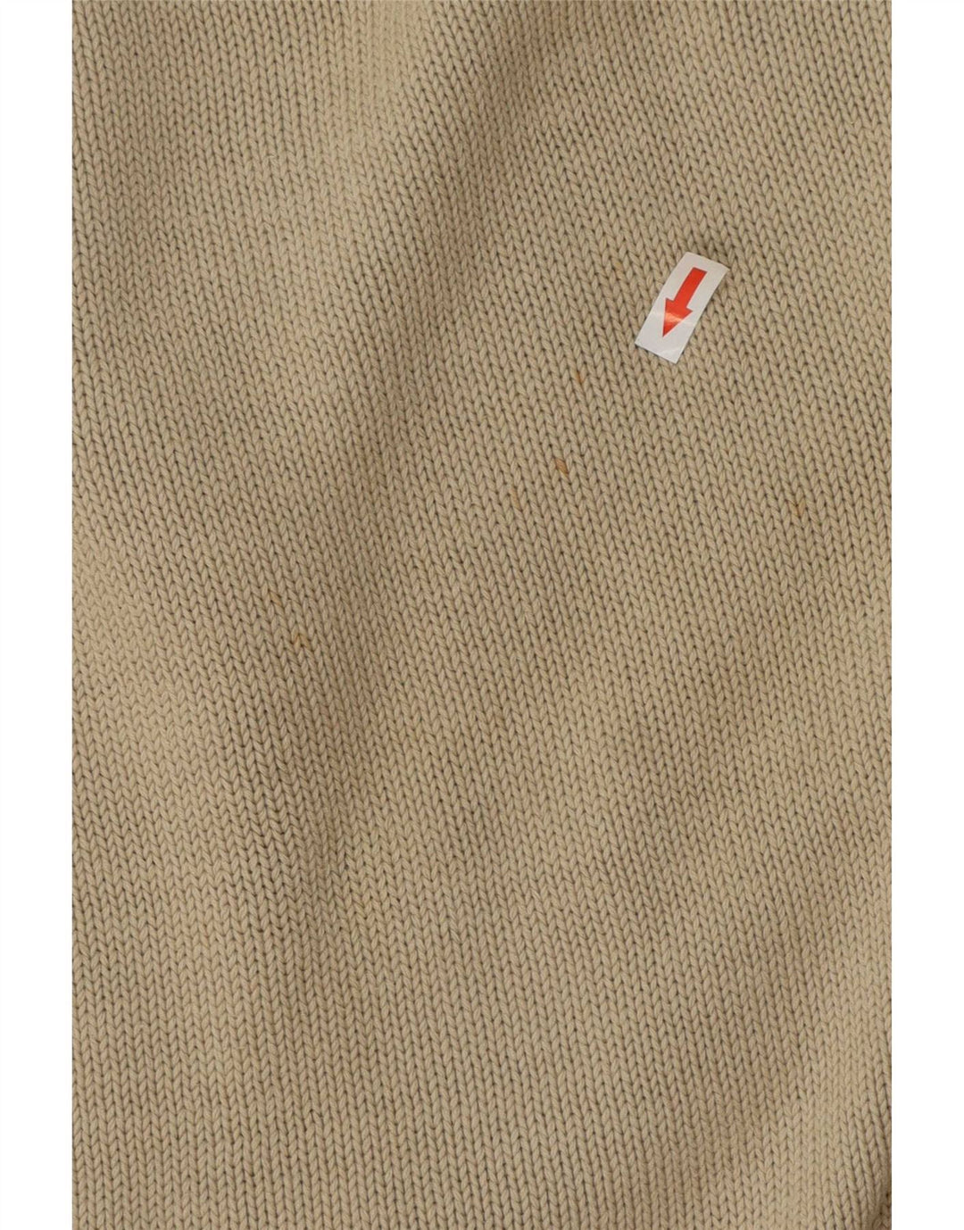 Murphy & Nye Mens Sailmakers Turtle Neck Jumper Sweater Medium Beige Cotton