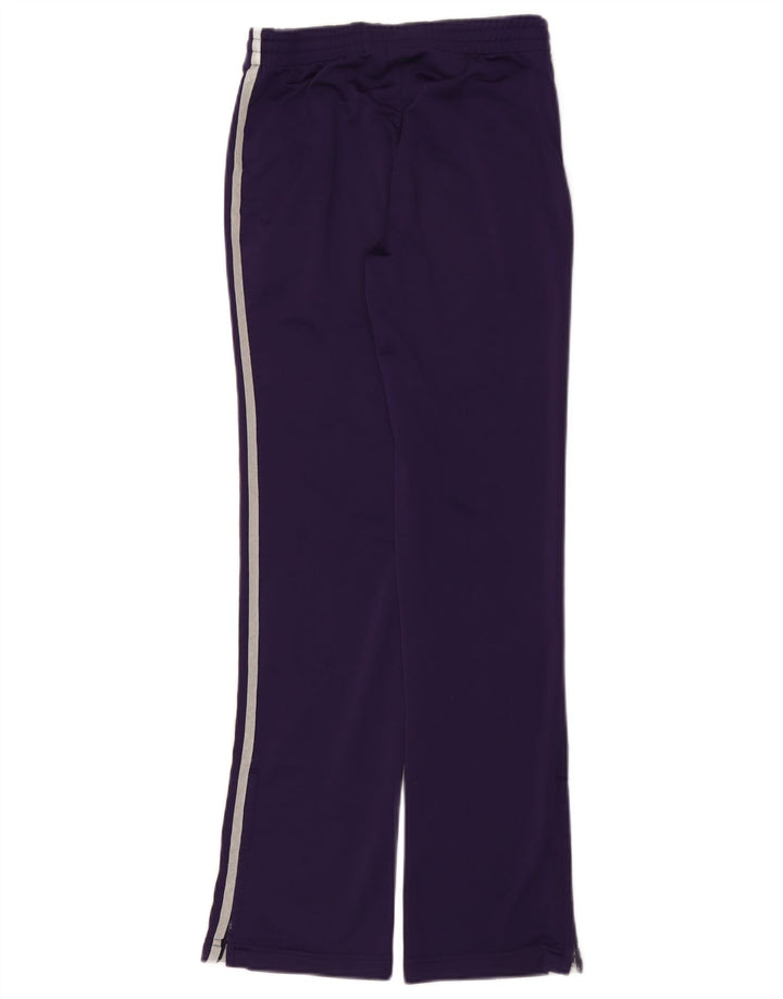 Adidas Womens Tracksuit Trousers EU 34 XS Purple Polyester