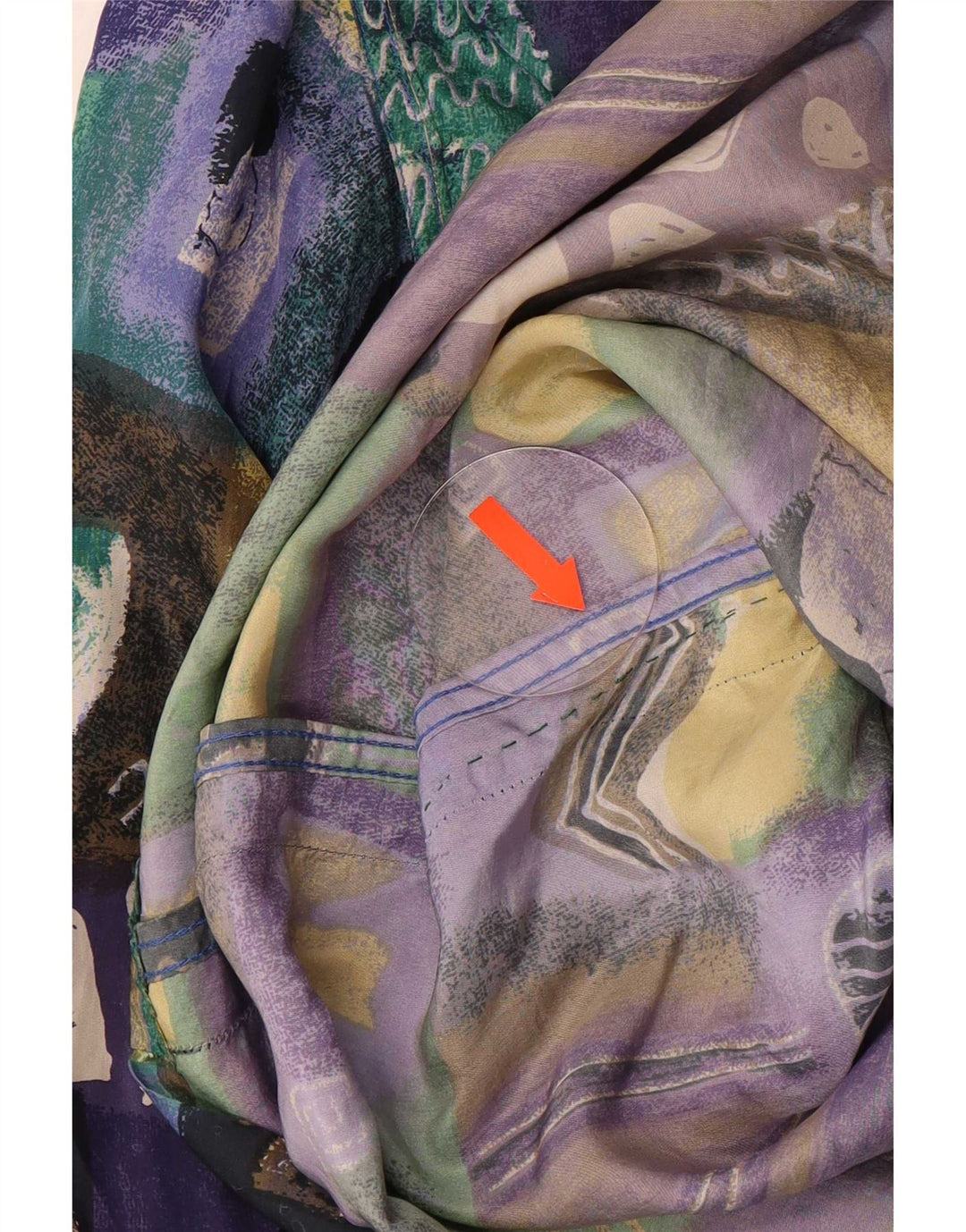 Nick Taylor Mens 3/4 Sleeve Shirt Medium Multicoloured