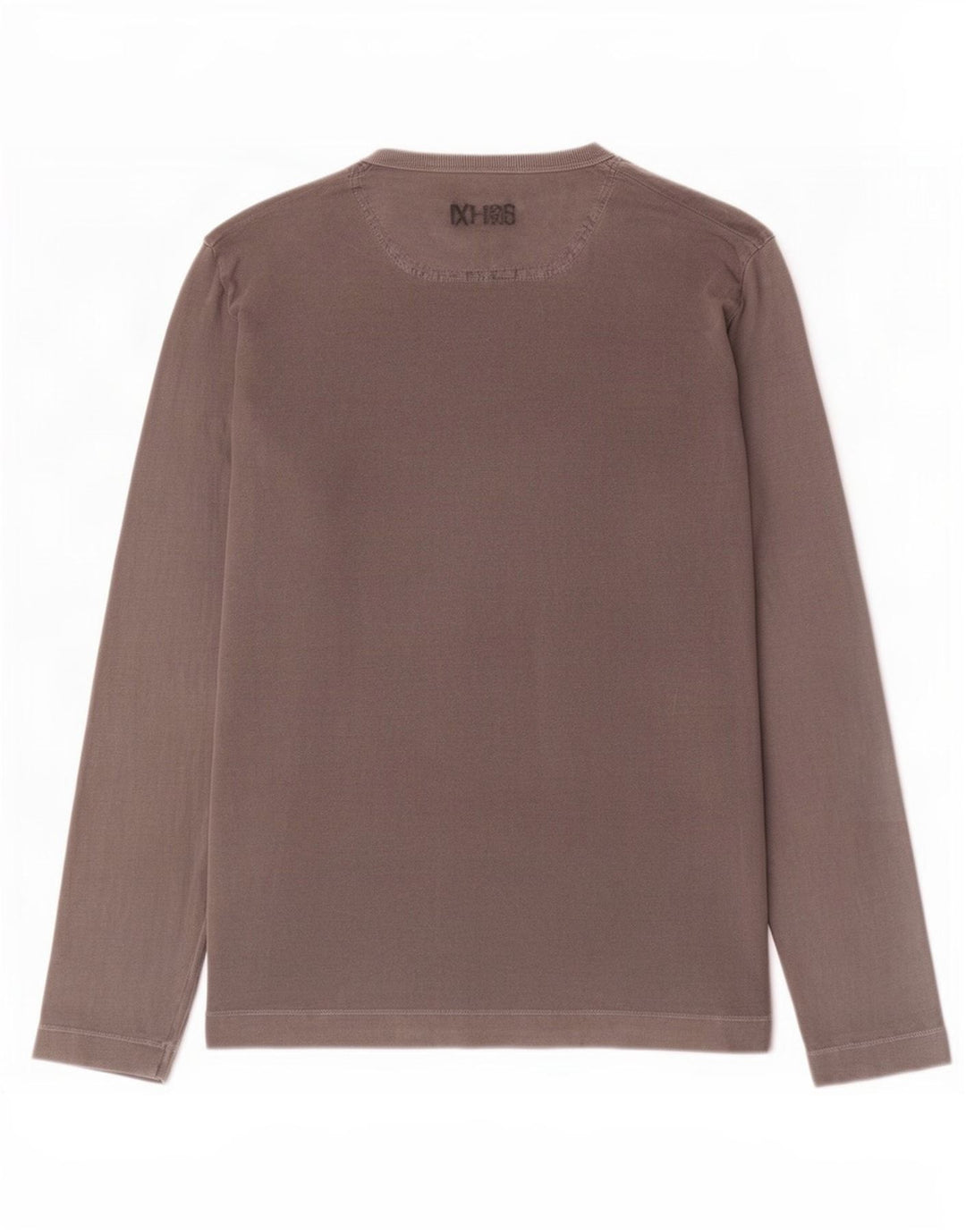 Diesel Mens Graphic Top Long Sleeve Large Grey Cotton