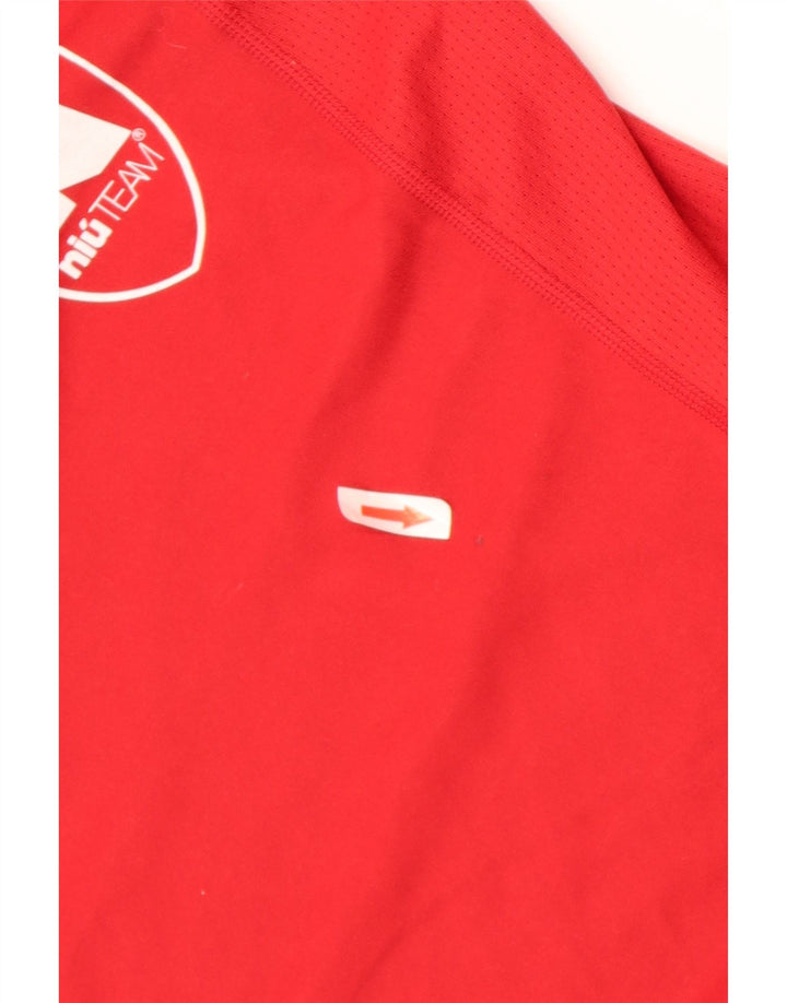 Nike Womens Graphic Vest Top UK 10 Small Red Colourblock Polyester