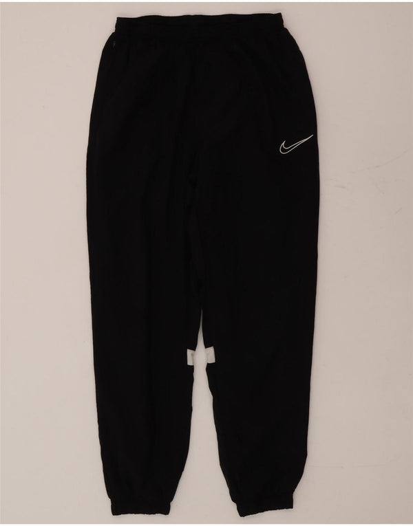 Nike Mens Dri Fit Tracksuit Trousers Joggers Medium Black Colourblock