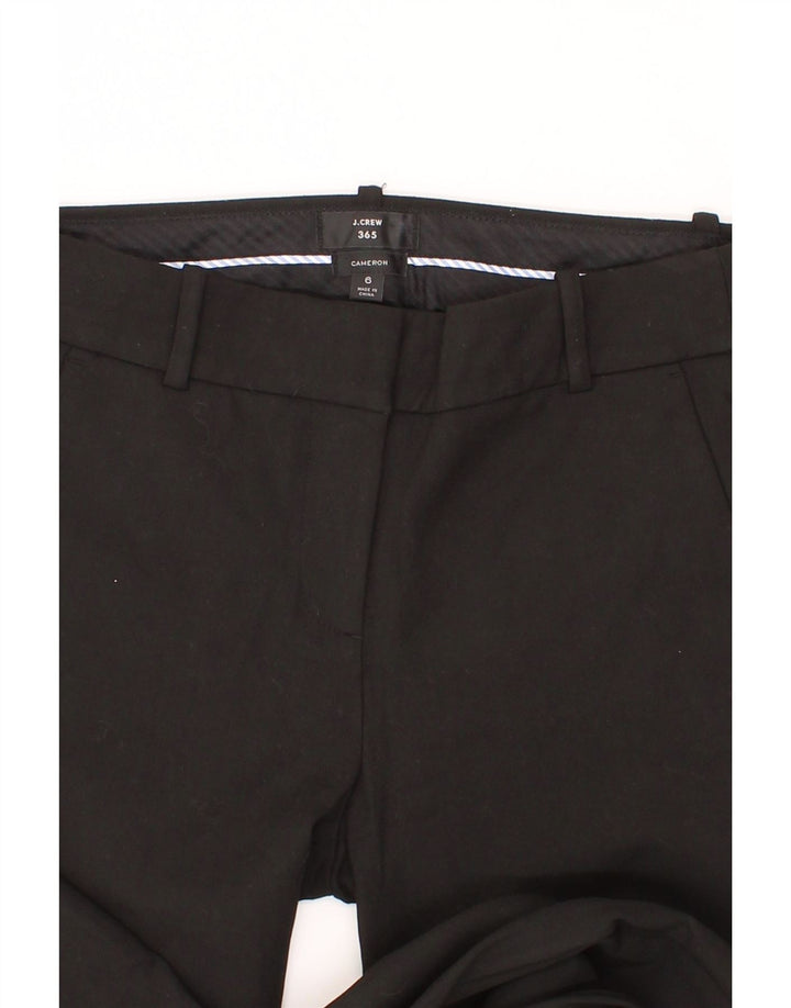 J. CREW Womens Cameron Slim Chino Trousers US 6 Medium W30 L26 Black Vintage J. Crew and Second-Hand J. Crew from Messina Hembry 