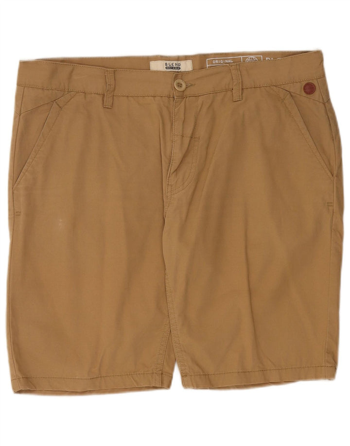Blend Mens Chino Shorts Large W36  Beige Cotton