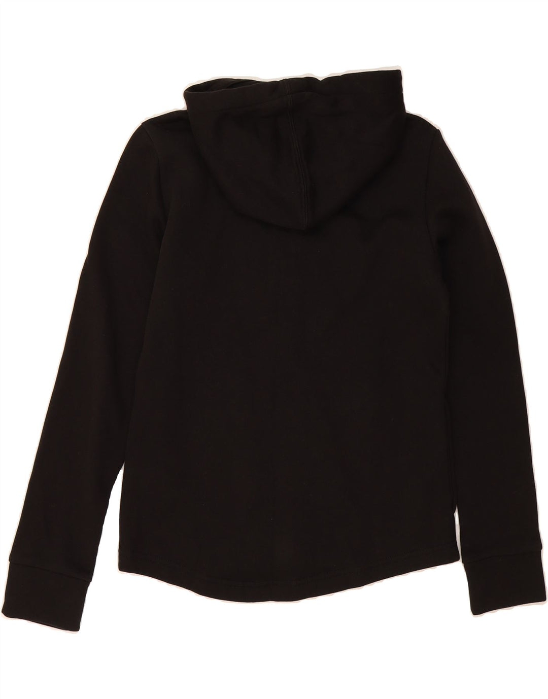 PUMA Womens Zip Hoodie Sweater UK 12 Medium Black Cotton Vintage Puma and Second-Hand Puma from Messina Hembry 