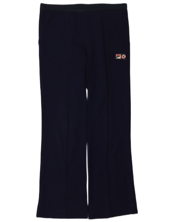 Fila Mens BJ Born Bootcut Casual Trousers IT 50 Medium Navy Blue Acrylic