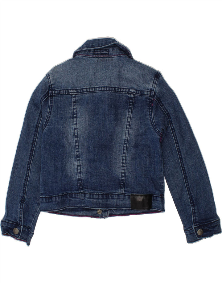 DKNY Girls Denim Jacket 4-5 Years Blue Cotton Vintage Dkny and Second-Hand Dkny from Messina Hembry 