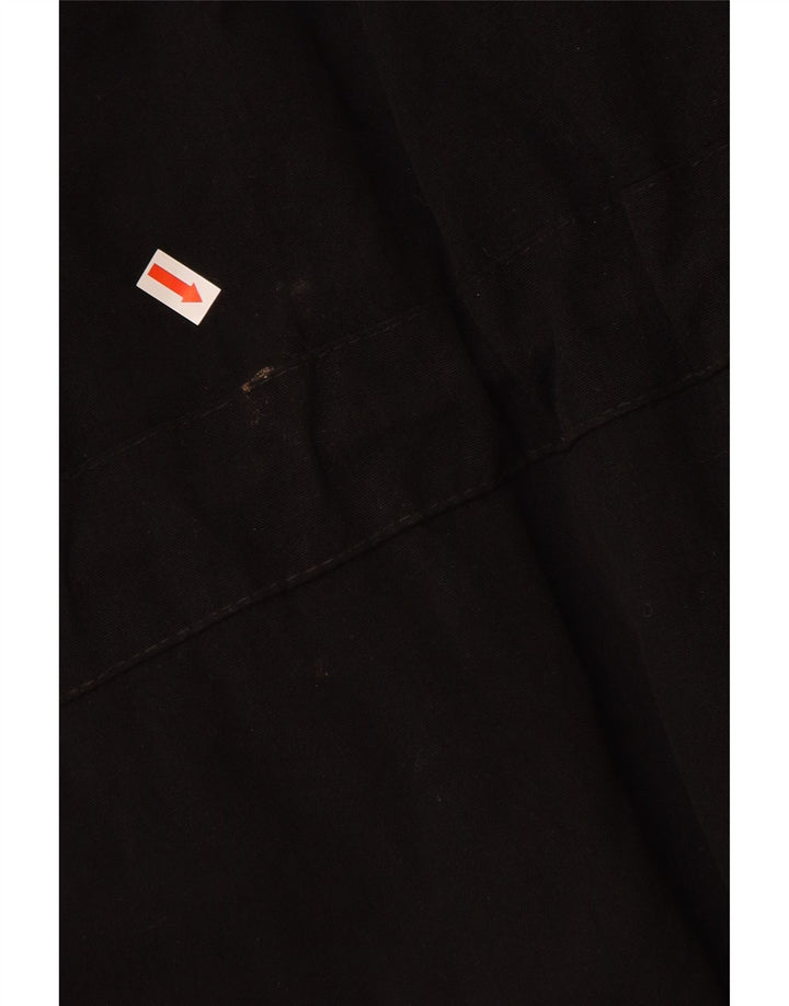 NAPAPIJRI Mens Hooded Windbreaker Jacket UK 38 Medium Black Polyamide