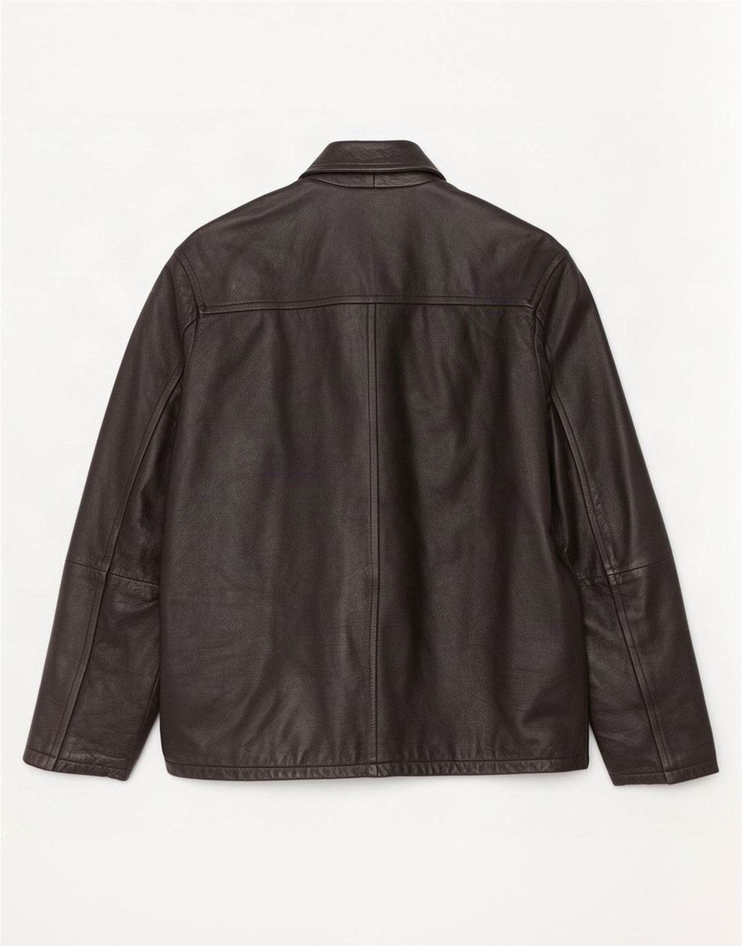 Pierre Cardin Mens Leather Jacket UK 40 Large Black
