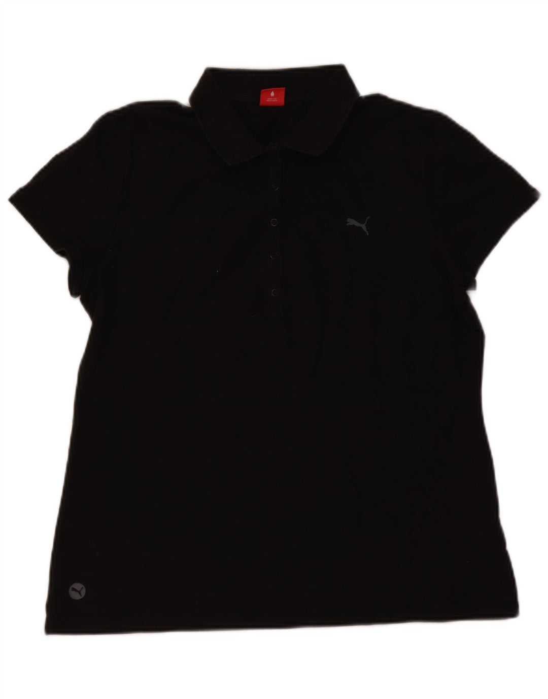 PUMA Womens Polo Shirt UK 18 XL Black
