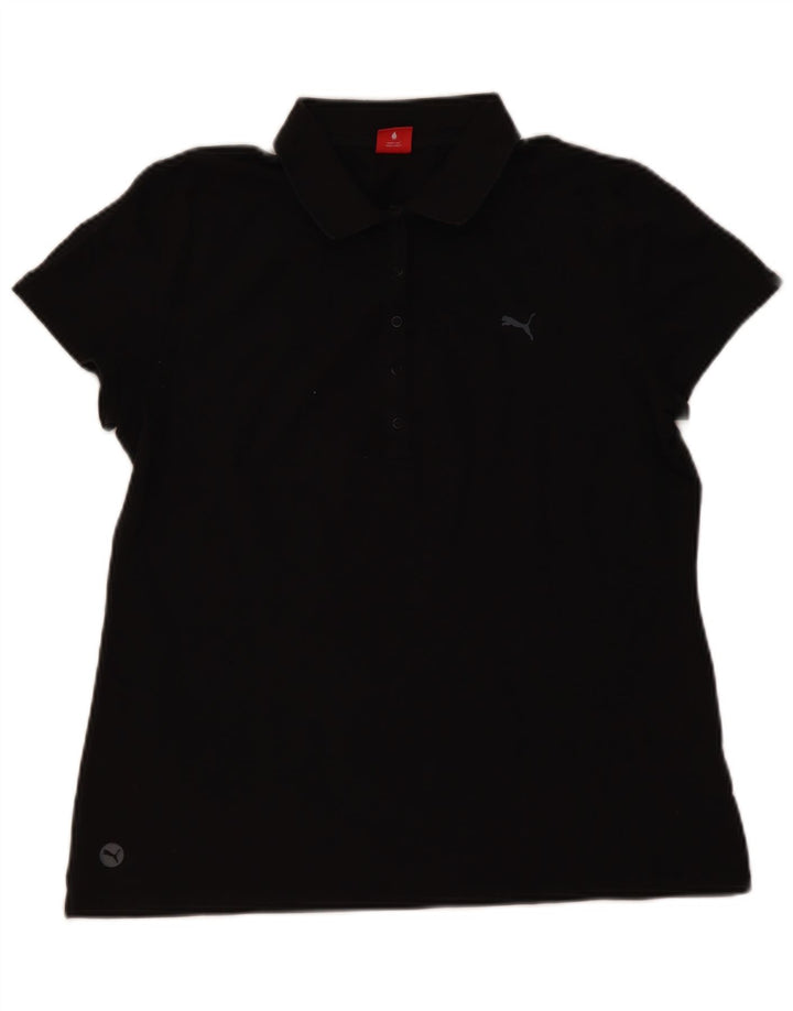 PUMA Womens Polo Shirt UK 18 XL Black