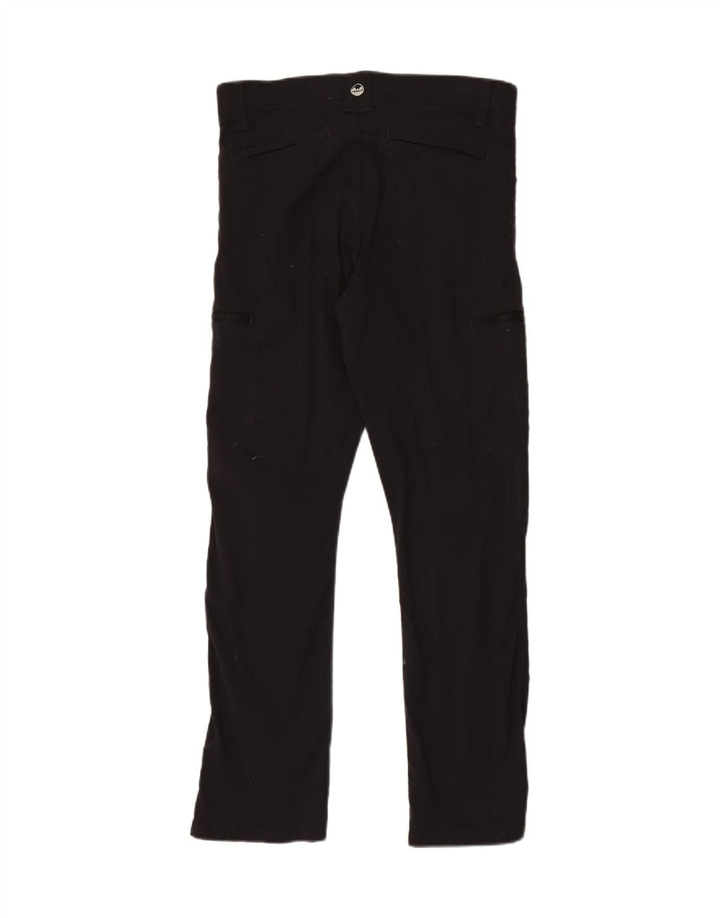 WRANGLER Mens Straight Cargo Trousers W32 L30 Black Nylon Vintage Wrangler and Second-Hand Wrangler from Messina Hembry 