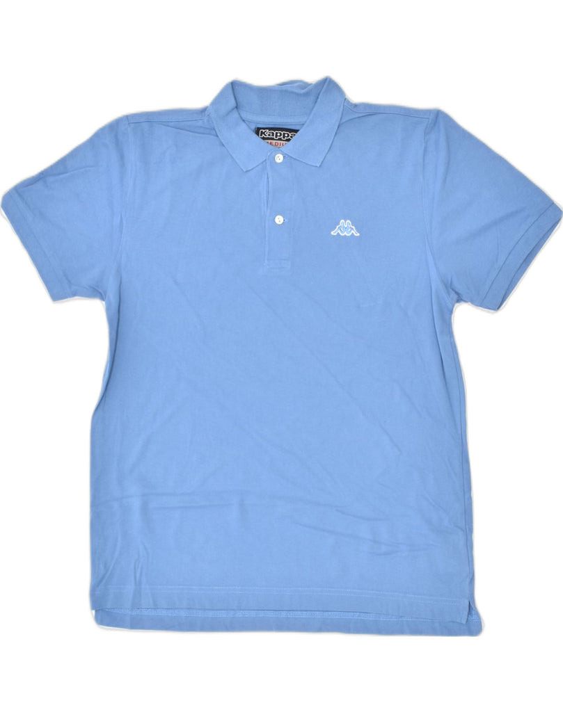 KAPPA Mens Polo Shirt Medium Blue | Vintage Kappa | Thrift | Second-Hand Kappa | Used Clothing | Messina Hembry 