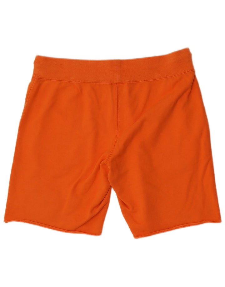 Champion Mens Graphic Sport Shorts Medium  Orange Cotton