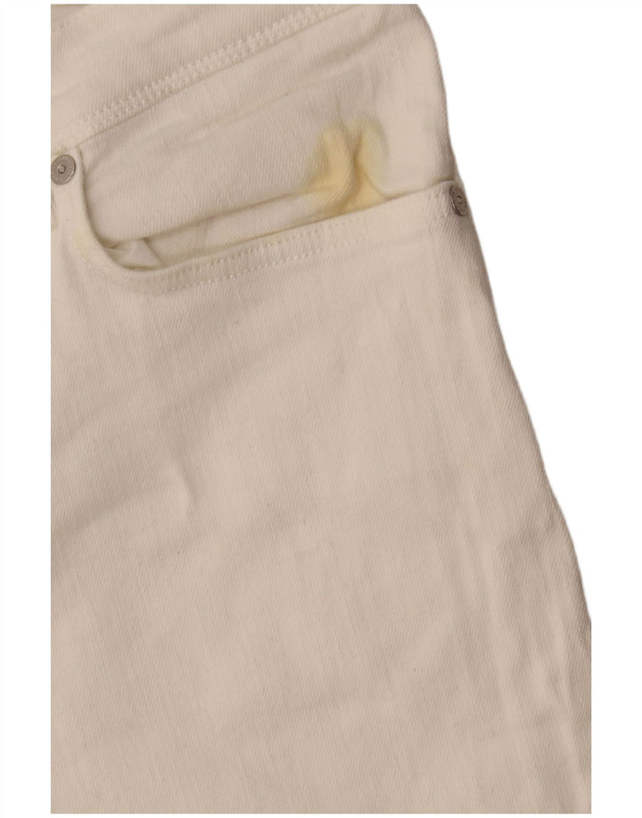 Zara Mens Slim Jeans EU 42 Large W32 L29 White