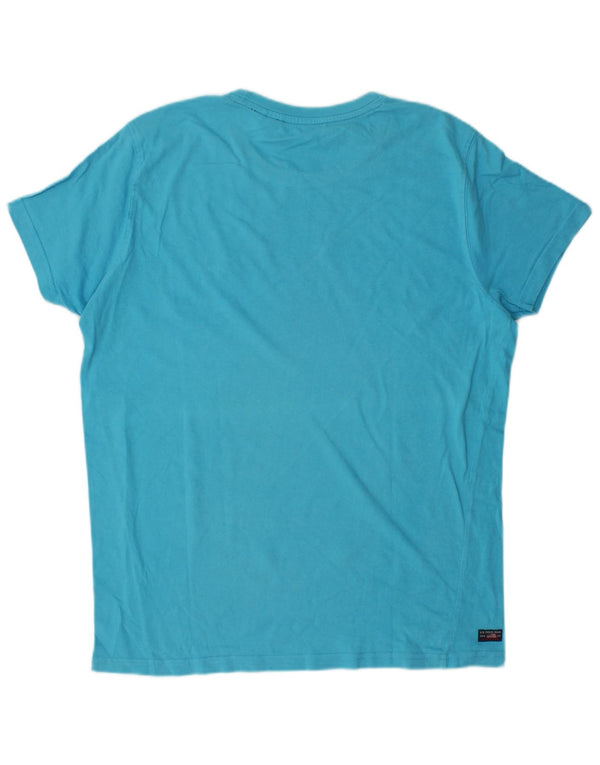 U.S. Polo Assn. Mens T-Shirt Top Large Blue