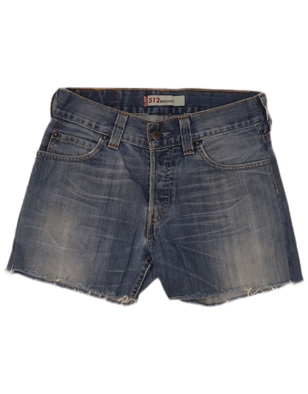 Levi's Mens 512 Denim Shorts W30 Medium Blue