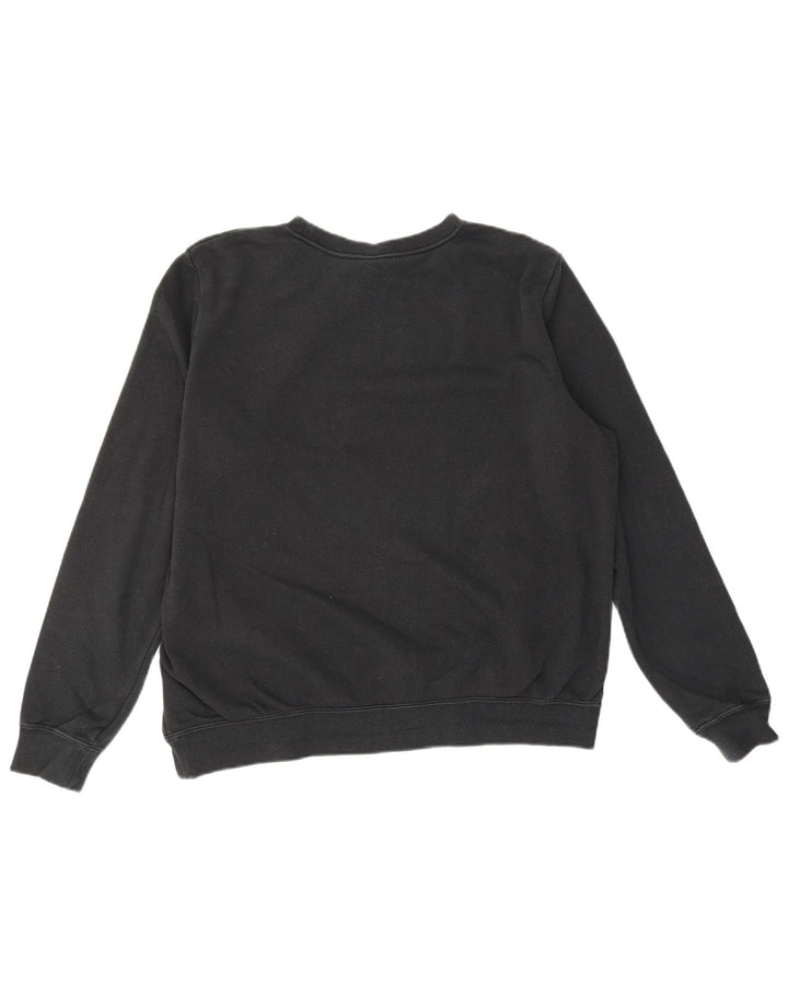 Nike Mens Sweatshirt Jumper Large Black Cotton