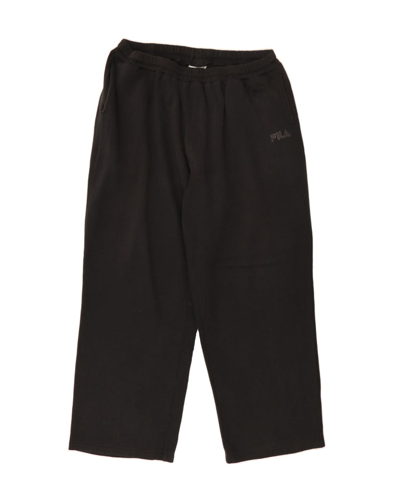 FILA Mens Tracksuit Trousers 2XL  Black Polyester Vintage Fila and Second-Hand Fila from Messina Hembry 
