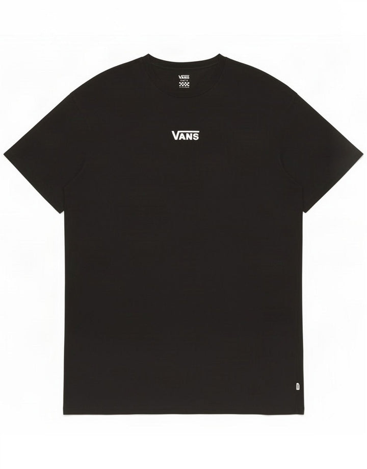 Vans Mens T-Shirt Top Small Black Cotton