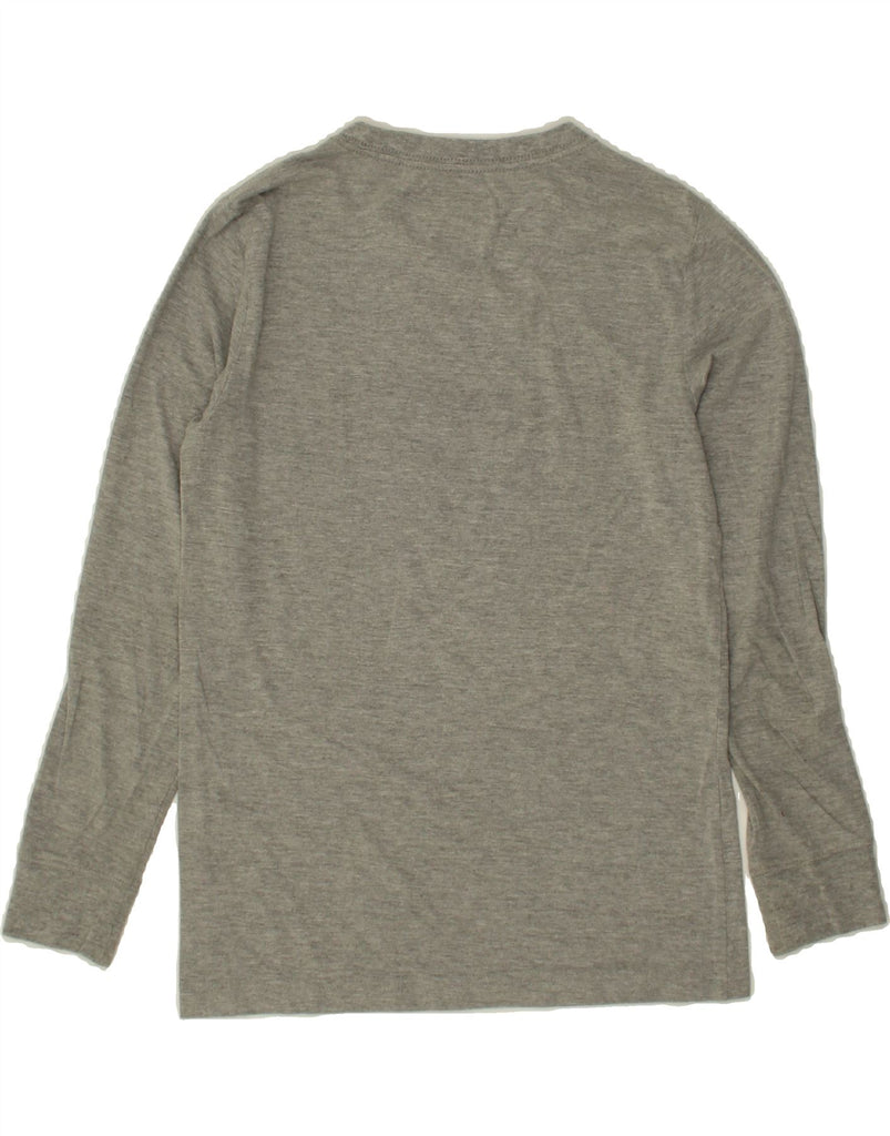 HURLEY Boys Top Long Sleeve 10-11 Years Medium  Grey Vintage Hurley and Second-Hand Hurley from Messina Hembry 