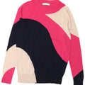 Marks & Spencer Womens Crew Neck Jumper Sweater UK 6 XS Multicoloured