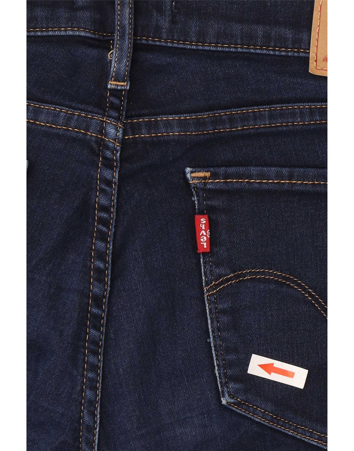 Levi's Womens 312 Shaping Slim Jeans W29 L28 Navy Blue