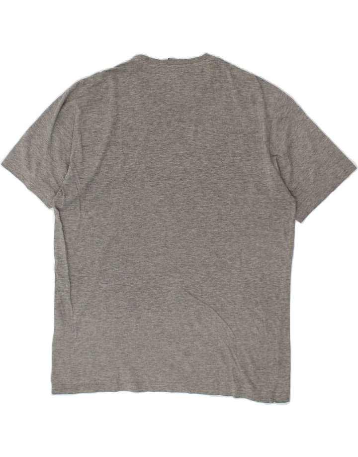 HUGO BOSS Mens T-Shirt Top Large Grey Cotton Vintage Hugo Boss and Second-Hand Hugo Boss from Messina Hembry 