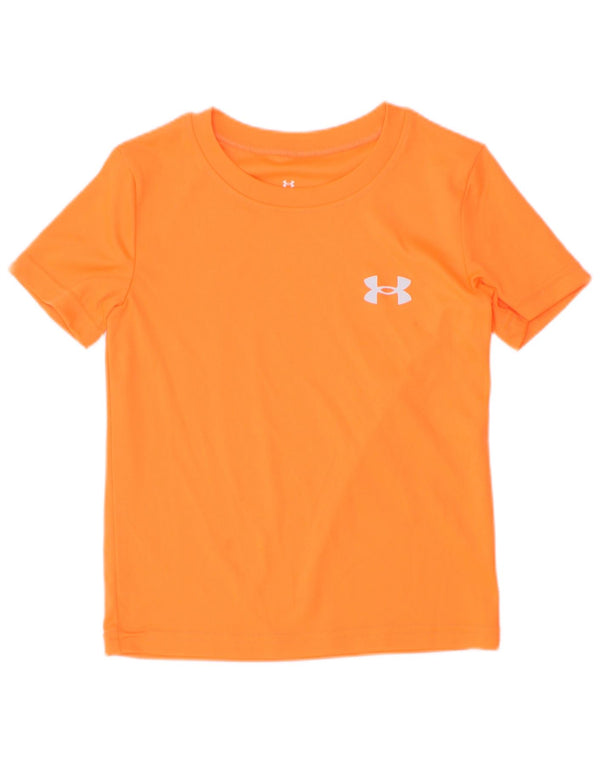 Under Armour Boys Graphic T-Shirt Top 3-4 Years Orange
