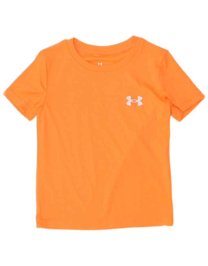 Under Armour Boys Graphic T-Shirt Top 3-4 Years Orange