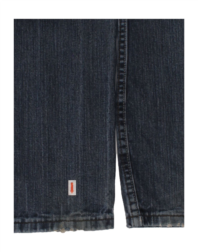 LEE Boys Straight Jeans 11-12 Years W26 L27 Navy Blue Cotton | Vintage Lee | Thrift | Second-Hand Lee | Used Clothing | Messina Hembry 