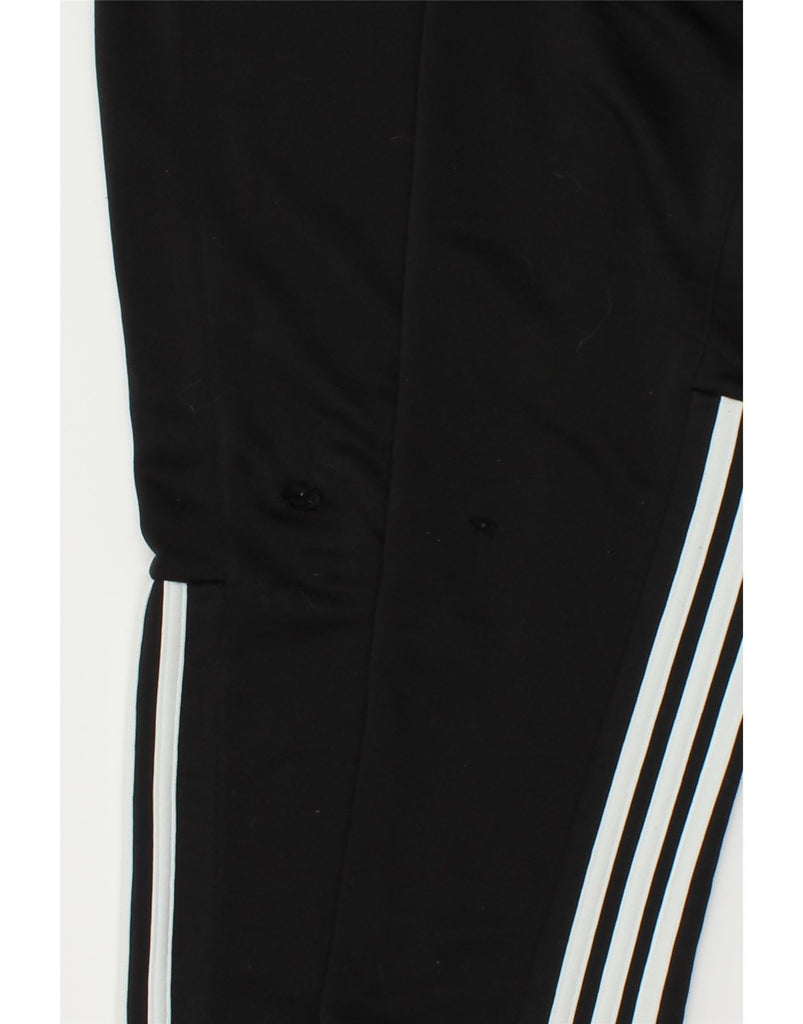 ADIDAS Boys Tracksuit Trousers 13-14 Years Black Polyester | Vintage Adidas | Thrift | Second-Hand Adidas | Used Clothing | Messina Hembry 