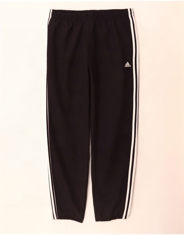 Adidas Mens Tracksuit Trousers Joggers Small Black Polyester