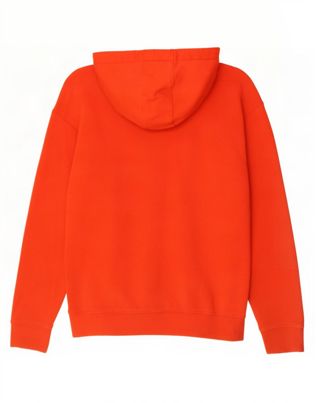 Ellesse Mens Graphic Zip Hoodie Sweater Medium Orange Cotton