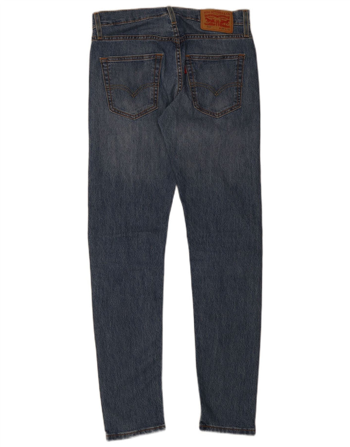 Levi's Mens 512 Slim Tapered Jeans W29 L32 Blue Cotton