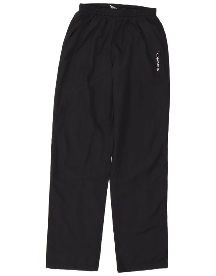 Diadora Womens Tracksuit Trousers UK 10 Small Grey Colourblock Polyester