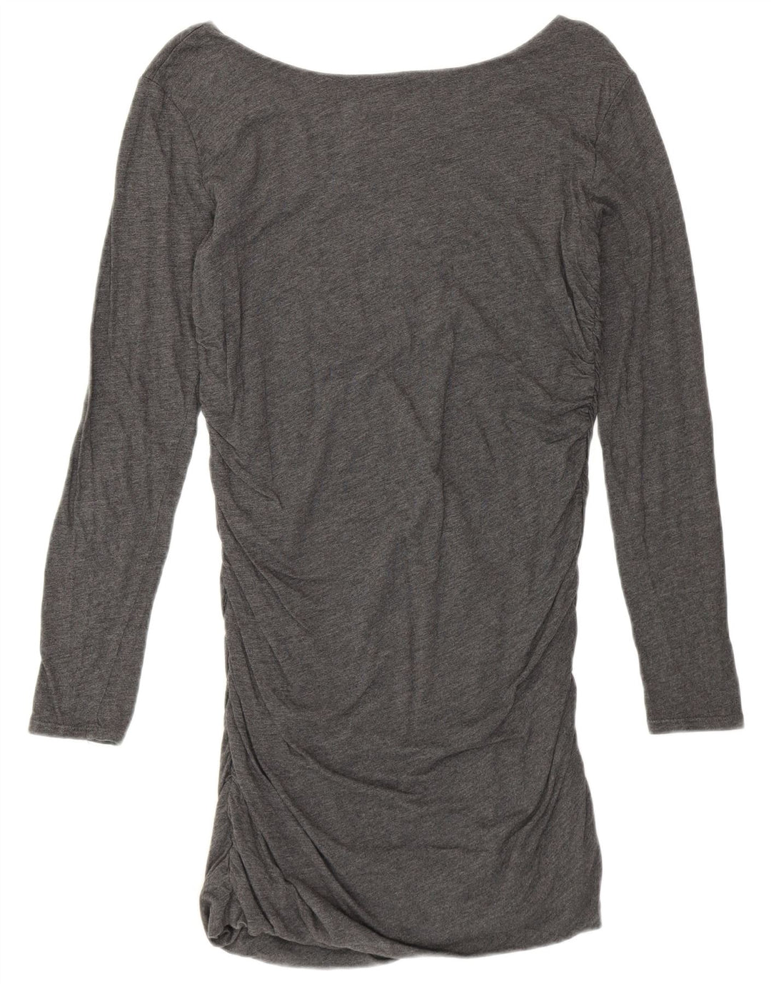 HURLEY Girls Long Sleeve T-Shirt Dress 12-13 Years Large Grey Cotton Vintage Hurley and Second-Hand Hurley from Messina Hembry 