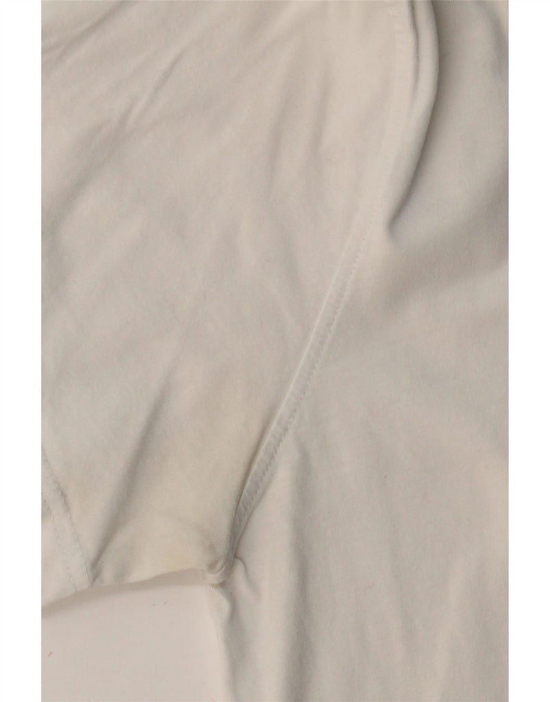 TOMMY HILFIGER Mens T-Shirt Top Small White Cotton Vintage Tommy Hilfiger and Second-Hand Tommy Hilfiger from Messina Hembry 