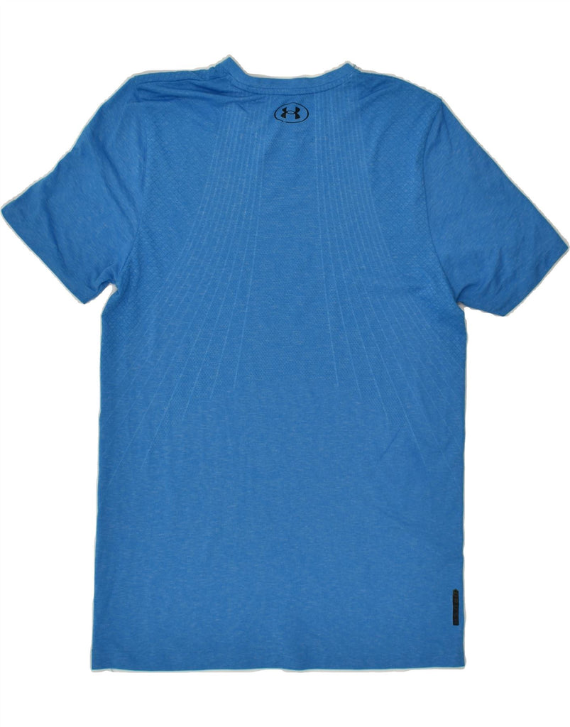 UNDER ARMOUR Mens T-Shirt Top Medium Blue | Vintage Under Armour | Thrift | Second-Hand Under Armour | Used Clothing | Messina Hembry 