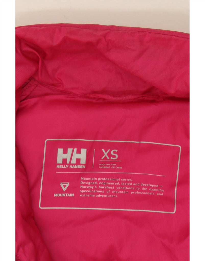 HELLY HANSEN Womens Padded Jacket UK 6 XS Pink Polyester Vintage Helly Hansen and Second-Hand Helly Hansen from Messina Hembry 