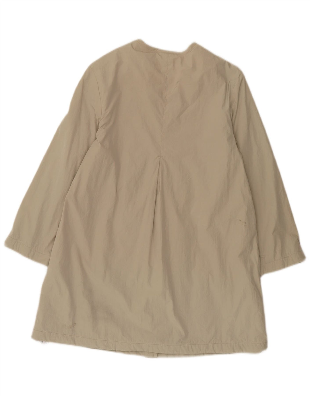 Massimo Dutti Girls Trench Coat 9-10 Years Grey Nylon