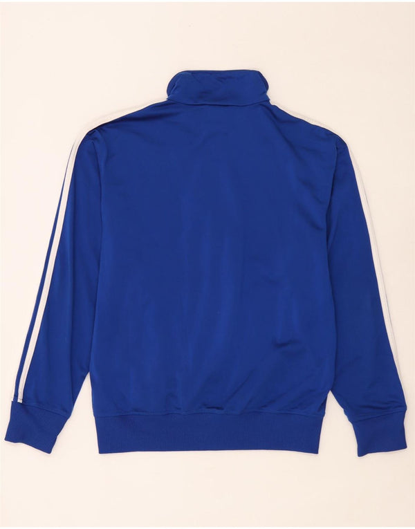 Adidas Mens Tracksuit Top Jacket Medium Blue Polyester