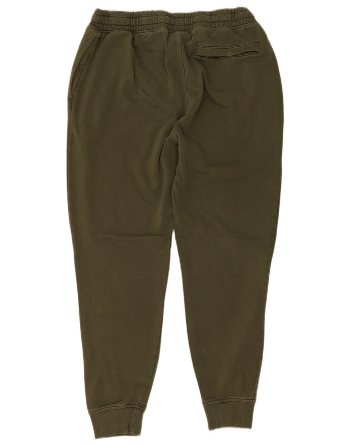 Gymshark Mens Tracksuit Trousers Joggers Medium Khaki Cotton