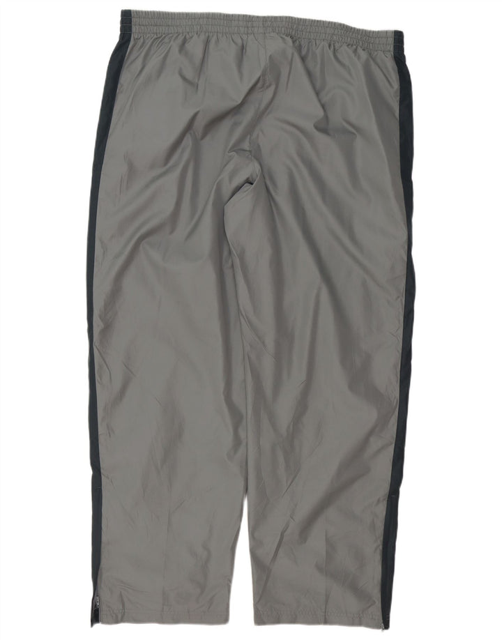 Starter Mens Tracksuit Trousers Large Grey Colourblock Polyester
