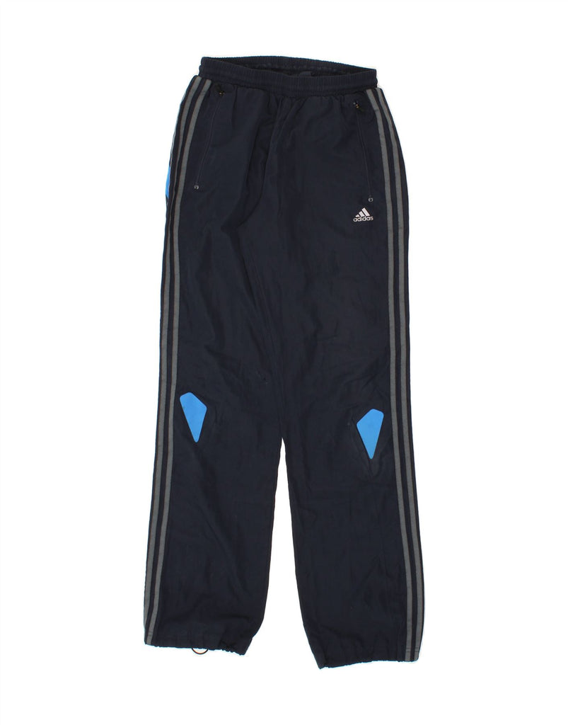 ADIDAS Boys Tracksuit Trousers Joggers 15-16 Years W28 L33 Navy Blue Vintage Adidas and Second-Hand Adidas from Messina Hembry 