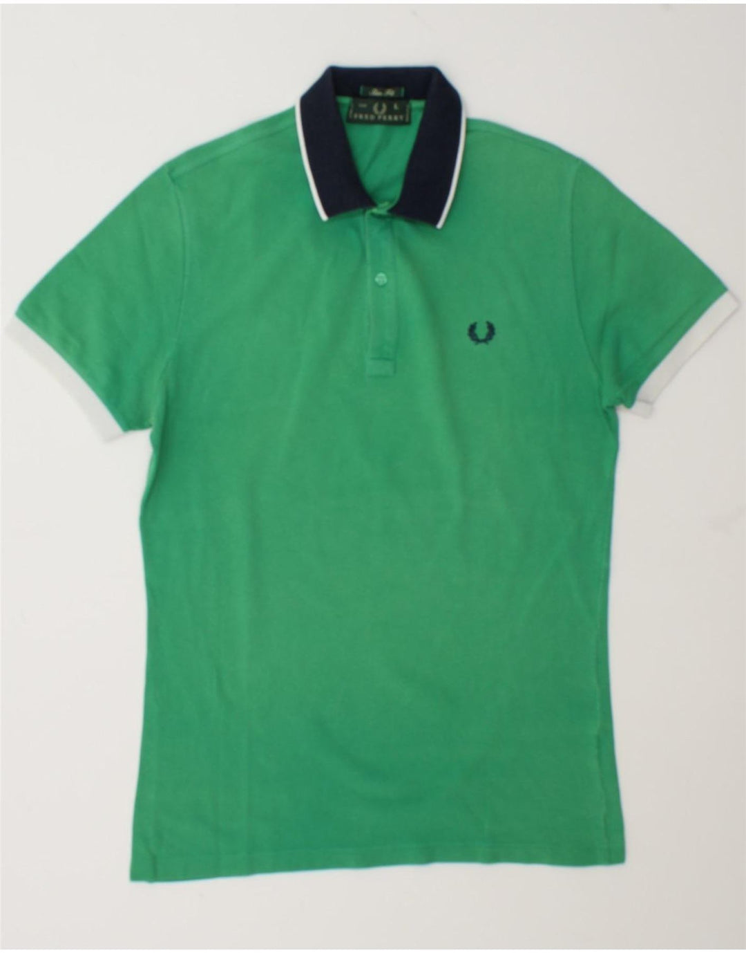 Fred Perry Mens Slim Fit Polo Shirt Large Green